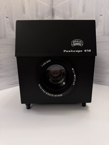 Braun paxiscope 650 - paxiscope, vintage