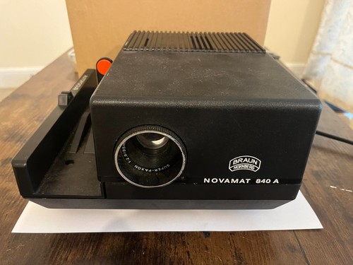 Braun novamat 840 slide - a,