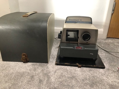 Braun paximat vintage slide - braun,