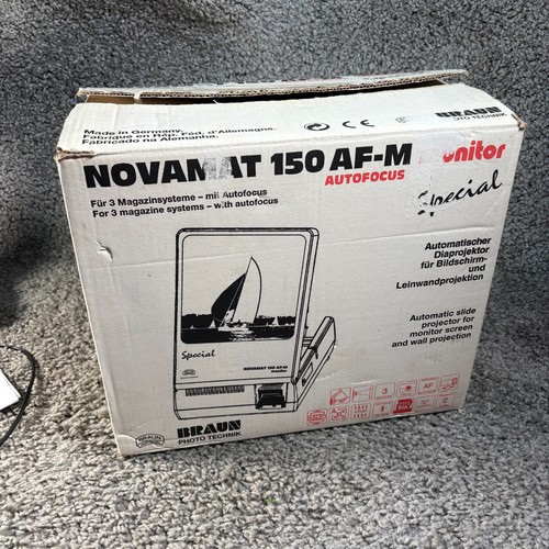Braun novamat 150 slide - braun,